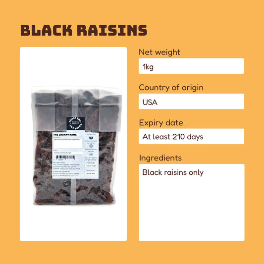 Black Raisins 1kg