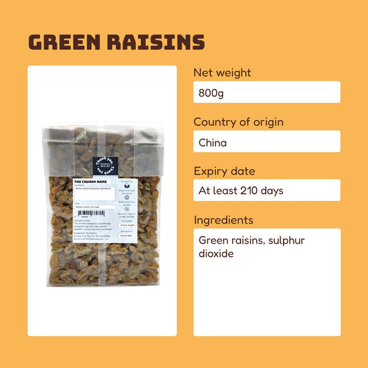 Green Raisins 800g