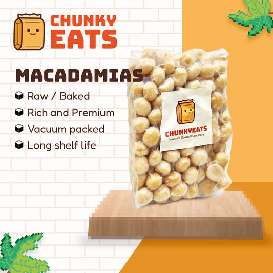 Raw / Baked Australian Macadamias 650g