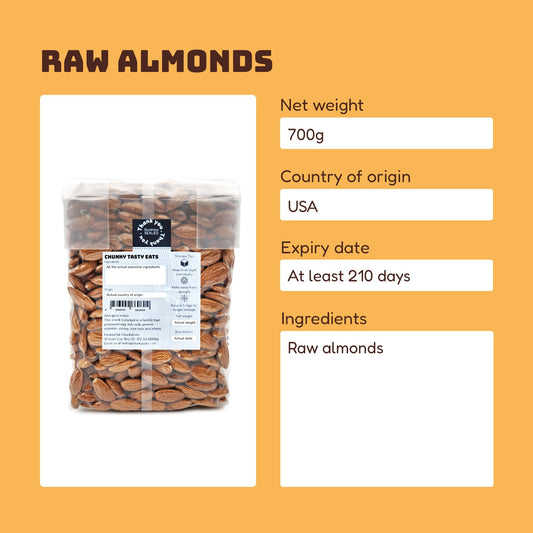 Raw / Baked Almonds 700g