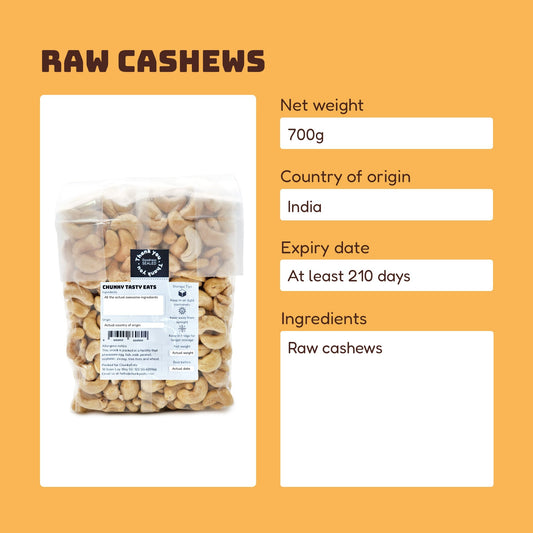 Raw / Baked Cashews 700g