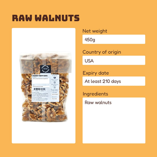 Raw / Baked Walnuts 450g