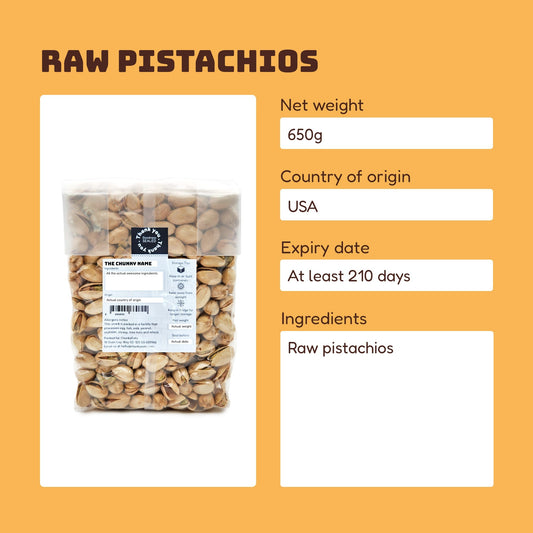 Raw / Baked Pistachios 650g