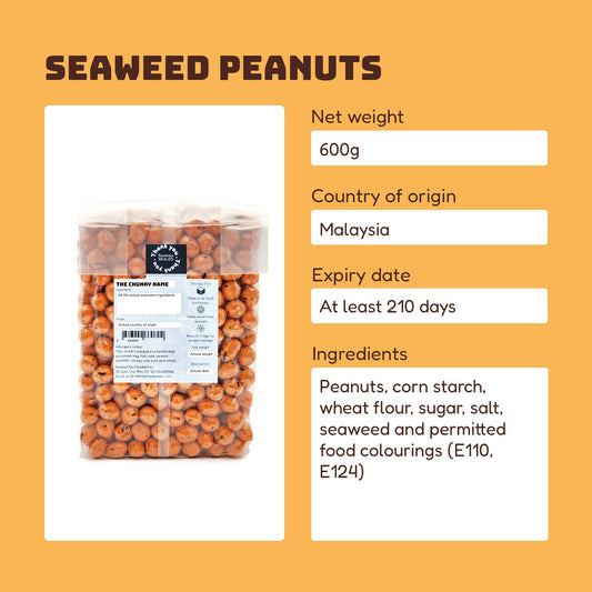 Seaweed Peanuts 600g