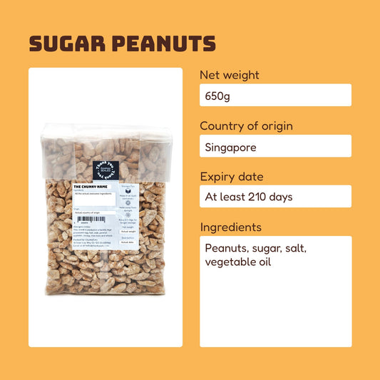 Sugar Peanuts 650g
